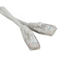 Патч-корд RJ45 - RJ45, 4 пары, UTP, категория 5е, 5 м, белый, LSZH LANMASTER LAN-PC45/U5E-5.0-WH