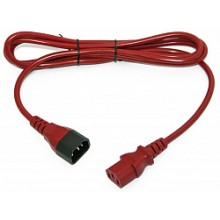 Шнур питания LANMASTER LAN-PP13/14-1.0-RD