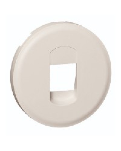 Лицевая панель аккустической розетки белый Celiane Legrand 068211 в Абакане Аксессуары для кабель-канала Pintop.ru