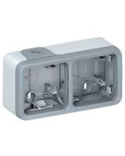 Коробка Plexo 2 поста для накладного монтажа LEGRAND 069672 в Абакане Распределительные коробки Pintop.ru