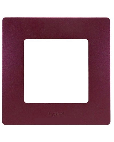 Рамка 1 пост Etika сливовый Legrand 672561 в Абакане Аксессуары для кабель-канала Pintop.ru