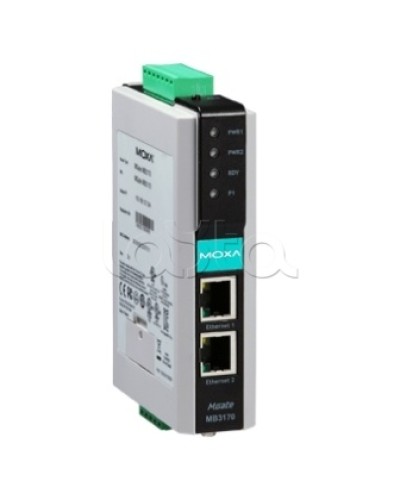 Преобразователь 1-портовый Modbus-RTU/ASCII (RS-232/422/485) в Modbus/TCP MGate MB3170I-T в Абакане Дополнительное оборудование для ОПС Pintop.ru