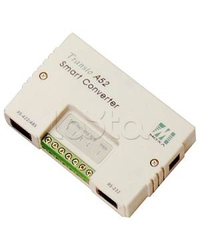 Преобразователь интерфейсов RS-232 в RS-422/485 с изоляцией 2 КВ Moxa A53/220VAC DB9 в Абакане Дополнительное оборудование для ОПС Pintop.ru