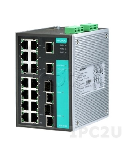 Коммутатор управляемый промышленный 18-портовыйMoxa EDS-518A в Абакане Коммутаторы Pintop.ru
