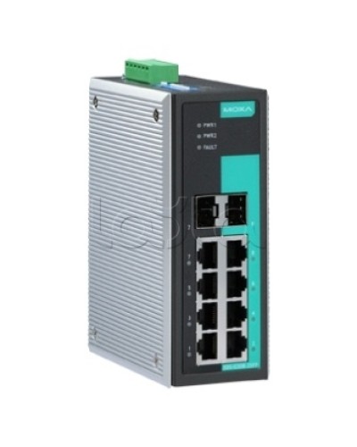 Коммутатор неуправляемый промышленный 6-портовый Moxa EDS-G308-2SFP-T в Абакане Коммутаторы Pintop.ru