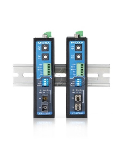 Конвертор RS-232/422/485 в оптику SC Moxa ICF-1150-S-SC в Абакане Дополнительное оборудование для ОПС Pintop.ru