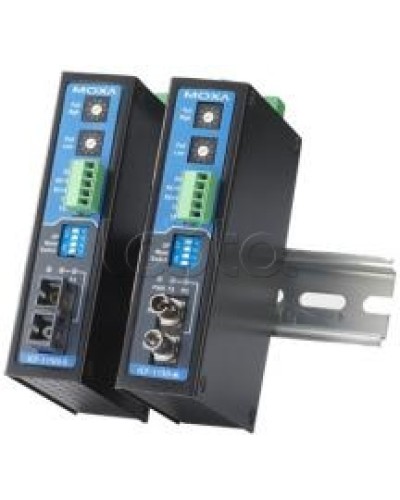 Конвертор RS-232/422/485 в оптику SM (ST) Moxa ICF-1150-S-ST-T в Абакане Дополнительное оборудование для ОПС Pintop.ru