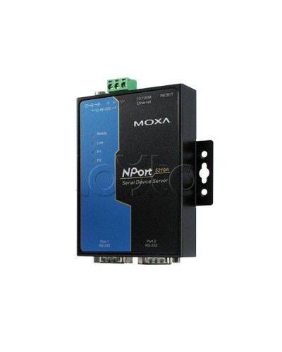 Сервер 2-портовый RS-232 в Ethernet Moxa NPort 5210A в Абакане Дополнительное оборудование для ОПС Pintop.ru