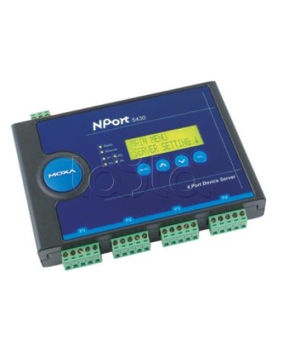 Сервер 4-портовый RS-422/485 в Ethernet Moxa NPort 5430I в Абакане Дополнительное оборудование для ОПС Pintop.ru