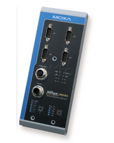 Сервер 4-портовый RS-232/422/485 в Ethernet Moxa NPort 5450AI-M12-CT-T в Абакане Дополнительное оборудование для ОПС Pintop.ru