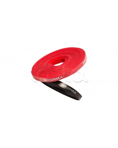Стяжка-липучка NIKOMAX NMC-CTV05M-15-RL-GN в Абакане Стяжки-хомуты Pintop.ru