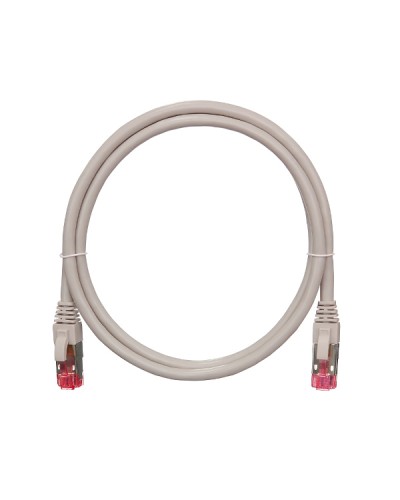 Шнур коммутационный 2хRJ45/8P8C S/FTP кат.6 (NMC-PC4SE55B-050-C-GY) NIKOMAX (5 м) в Абакане Патчкорды (медные) Pintop.ru