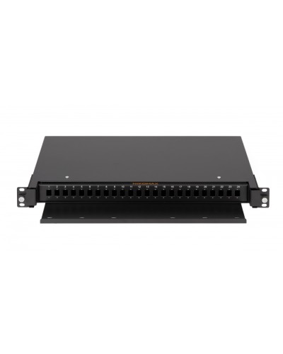 Оптический кросс NIKOMAX NMF-RP24SC-TS-P1-1U-BK в Абакане Кросс оптический Pintop.ru