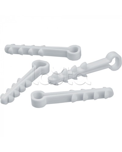 Дюбель-хомут Navigator 93 749 NCU-F-5-8-45-100-WH (100 шт/упак) в Абакане Крепеж: Дюбели, шурупы, саморезы Pintop.ru