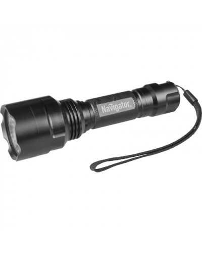 Фонарь Navigator 71 583 NPT-P03-18650 аллюм. проф. 1 CREE LEDx10Вт. Акк. 3.7В 2А в Абакане Источники света(Лампы) Pintop.ru