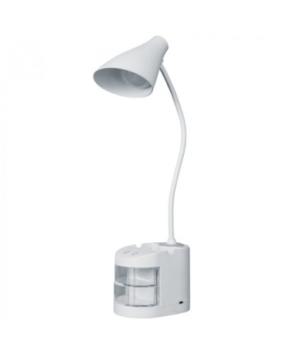 Светильник Navigator 93 159 NDF-D036-5W-4K-WH-LED на основании, белый в Абакане Светильники Pintop.ru