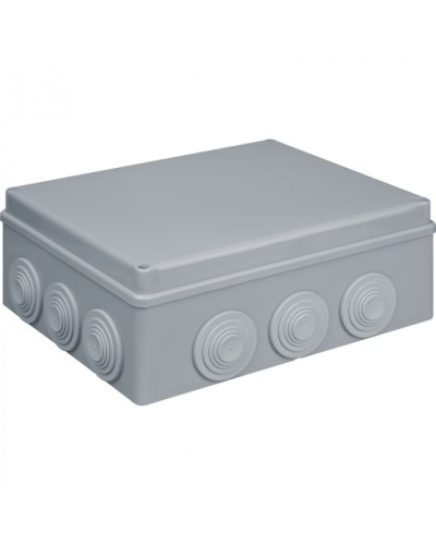 Коробка распаячная открытого монтажа Navigator 93 410 NSS-DB-240-190-90-12-GR в Абакане Распределительные коробки Pintop.ru