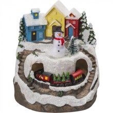 Светильник Navigator 95 074 NSL-59 (музыкальный - снеговик и новогодний поезд)