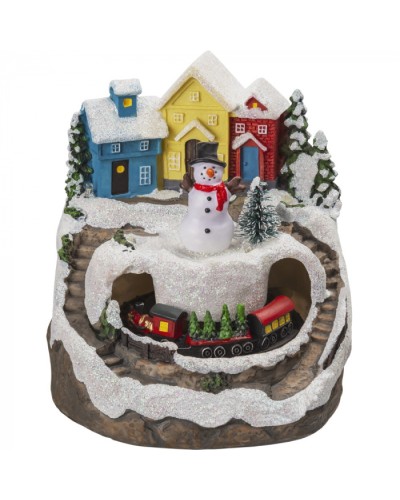 Светильник Navigator 95 074 NSL-59 (музыкальный - снеговик и новогодний поезд) в Абакане Светильники Pintop.ru