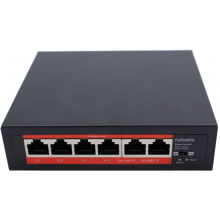 Неуправляемый PoE коммутатор Nobelic NBLS-0604N
