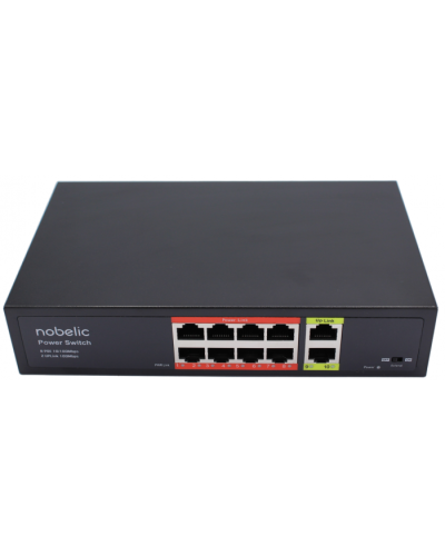 Неуправляемый PoE коммутатор Nobelic NBLS-1008N в Абакане Коммутаторы Pintop.ru