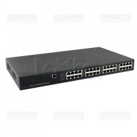PoE-инжектор управляемый Gigabit Ethernet на 16 портов OSNOVO Midspan-16/250RGM