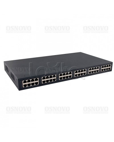 PoE-инжектор Gigabit Ethernet на 24 порта OSNOVO Midspan-24/370RG в Абакане Блоки питания для кожухов и камер Pintop.ru