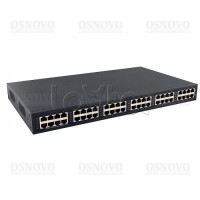 PoE-инжектор управляемый Gigabit Ethernet на 24 порта OSNOVO Midspan-24/370RGM