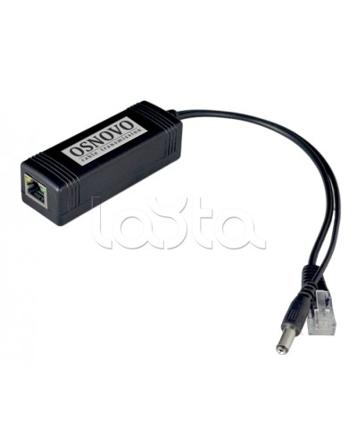 PoE-сплиттер OSNOVO PoE Splitter/2 в Абакане Блоки питания для кожухов и камер Pintop.ru