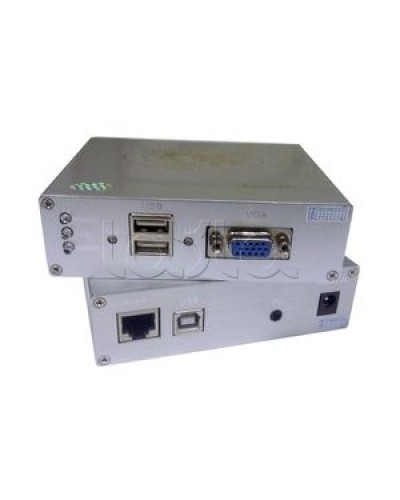 Комплект для передачи VGA, Клавиатура, Мышь, до 100 м OSNOVO TA-VKM/3+RA-VKM/3(ver.2) в Абакане Видеоусилители, Модуляторы, Делители Pintop.ru