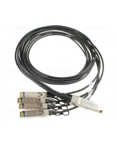 Объединительный DAC кабель OSNOVO OC-QSFP-4x10G-2M в Абакане Модули SFP/XFP/GBIC Pintop.ru