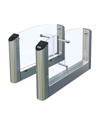 Гибрид центрального модуля турникета с картоприемником и высокими створками Oxgard Praktika T-07-GCMТК-900/1200 в Абакане Турникеты Pintop.ru