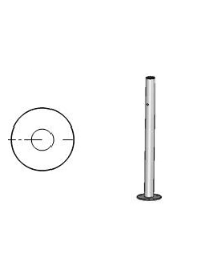 Стойка ограждения с отверстием под фиксатор односторонняя слева Oxgard Стойка ограждения односторонняя с отверстием под фиксатор слева (ВЗР 1996.09.12) в Абакане Ограждения Pintop.ru