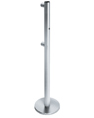 Стойка ограждения односторонняя Oxgard ВЗР2442.09.52 в Абакане Ограждения Pintop.ru