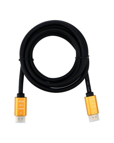 Кабель HDMI - HDMI 2.0, 2м, Gold REXANT 17-6104 в Абакане Системы видеонаблюдения Pintop.ru