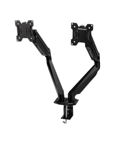 Кронштейн для двух мониторов 13-32, настольный с газлифтом, серия PROFI REXANT 38-0357 в Абакане Системы видеонаблюдения Pintop.ru