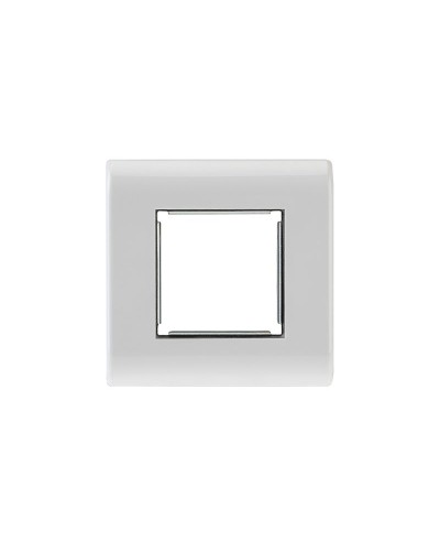 Панель лицевая 80х80 для модуля Mosaic, металлический суппорт 03-0130 в Абакане Вентиляторные модули Pintop.ru