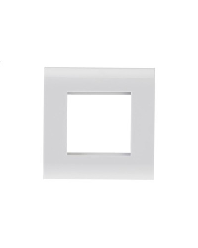 Панель лицевая 80х80 для модуля Mosaic, пластиковый суппорт 03-0131 в Абакане Вентиляторные модули Pintop.ru