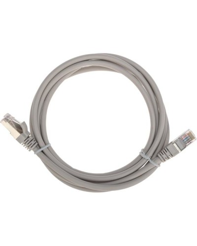 Патч-корд F/UTP, CAT 5e, RJ45-RJ45, 26AWG, LSZH, серый, 2м REXANT 02-0110-2 в Абакане Патчкорды (медные) Pintop.ru