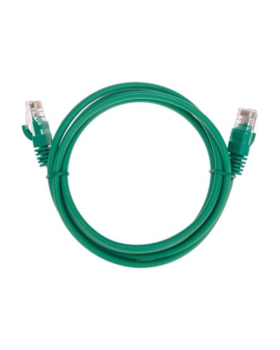 Патч-корд U/UTP, CAT 5e, RJ45-RJ45, 26AWG, LSZH, зеленый, 1,5м REXANT 02-0106-105 в Абакане Патчкорды (медные) Pintop.ru