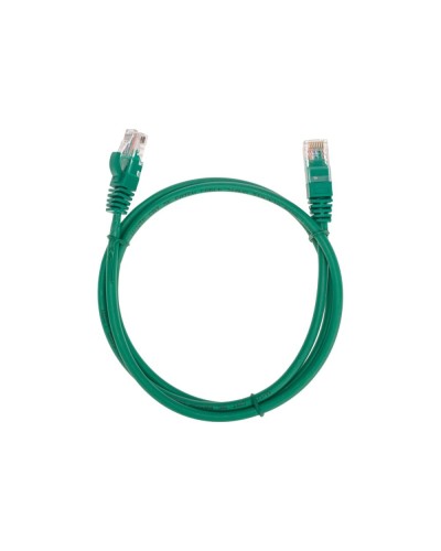 Патч-корд U/UTP, CAT 5e, RJ45-RJ45, 26AWG, LSZH, зеленый, 1м REXANT 02-0106-1 в Абакане Патчкорды (медные) Pintop.ru