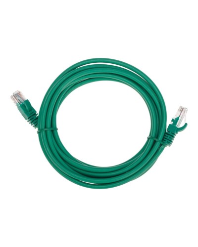 Патч-корд U/UTP, CAT 5e, RJ45-RJ45, 26AWG, LSZH, зеленый, 3м REXANT 02-0106-3 в Абакане Патчкорды (медные) Pintop.ru