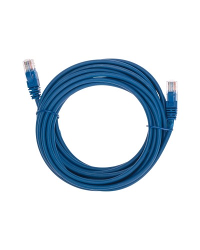Патч-корд U/UTP, CAT 5e, RJ45-RJ45, 26AWG, LSZH, синий, 5м REXANT 02-0104-5 в Абакане Патчкорды (медные) Pintop.ru