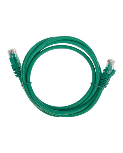Патч-корд U/UTP, CAT 6, RJ45-RJ45, 26AWG, LSZH, зеленый, 1,5м REXANT 02-0296-105 в Абакане Патчкорды (медные) Pintop.ru