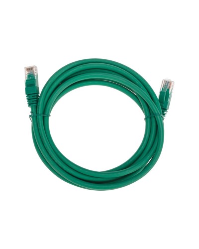 Патч-корд U/UTP, CAT 6, RJ45-RJ45, 26AWG, LSZH, зеленый, 3м REXANT 02-0296-3 в Абакане Патчкорды (медные) Pintop.ru