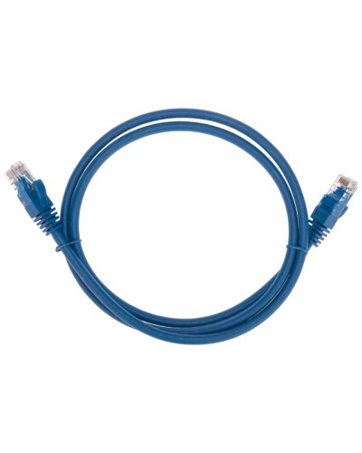 Патч-корд U/UTP, CAT 6, RJ45-RJ45, 26AWG, LSZH, синий, 1м REXANT 02-0294-1 в Абакане Патчкорды (медные) Pintop.ru