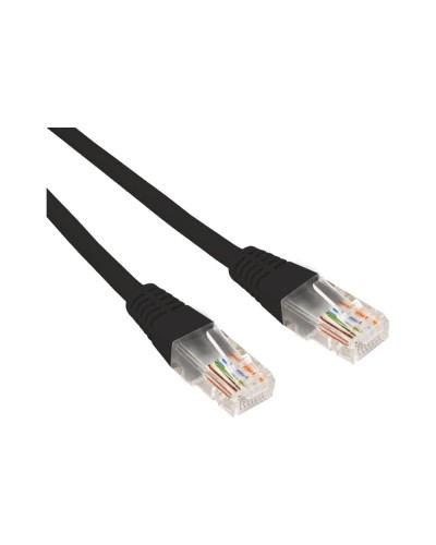 Патч-корд U/UTP, CAT 6, RJ45-RJ45, 26AWG, LSZH, черный, 0,3м REXANT 02-0292-03 в Абакане Патчкорды (медные) Pintop.ru