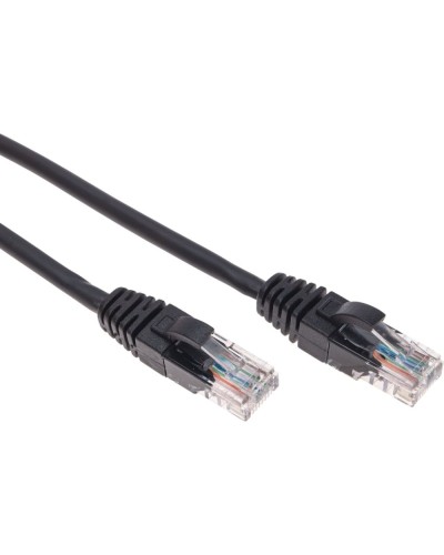 Патч-корд U/UTP, CAT 6, RJ45-RJ45, 26AWG, LSZH, черный, 1м REXANT 02-0292-1 в Абакане Патчкорды (медные) Pintop.ru
