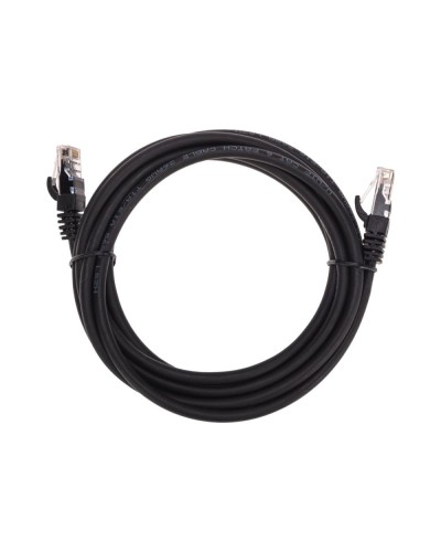 Патч-корд U/UTP, CAT 6, RJ45-RJ45, 26AWG, LSZH, черный, 3м REXANT 02-0292-3 в Абакане Патчкорды (медные) Pintop.ru