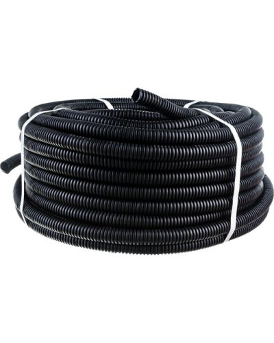 Труба гофрированная ПНД 25 с зондом (100 м) Rexant (28-0025-3) в Абакане Труба гофрированная Pintop.ru